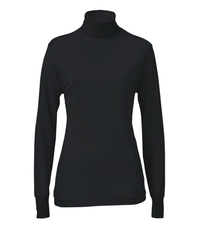 Women's Silk Underwear, Turtleneck, Regular - Quest Outdoors