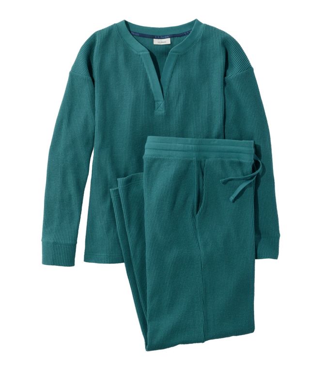 Women's Soft Waffle Sleep Set Regular - Quest Outdoors