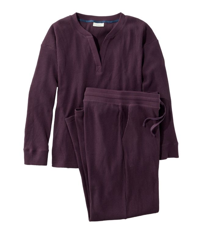 Women's Soft Waffle Sleep Set Regular - Quest Outdoors