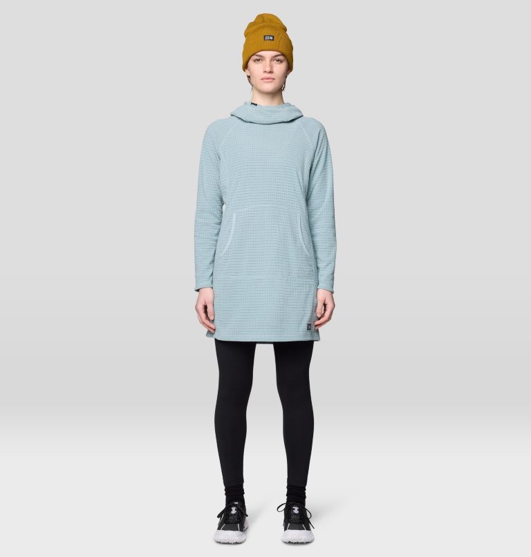 Mountain Hardwear Women's Summit Grid Dress - Ice Shadow / S Mountain Hardwear Women's Summit Grid Dress - Ice Shadow / S