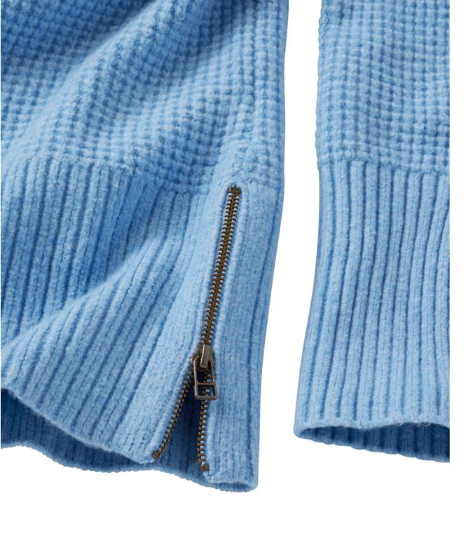 Women's SuperSoft Waffle Sweater, Crewneck, Regular - Quest Outdoors