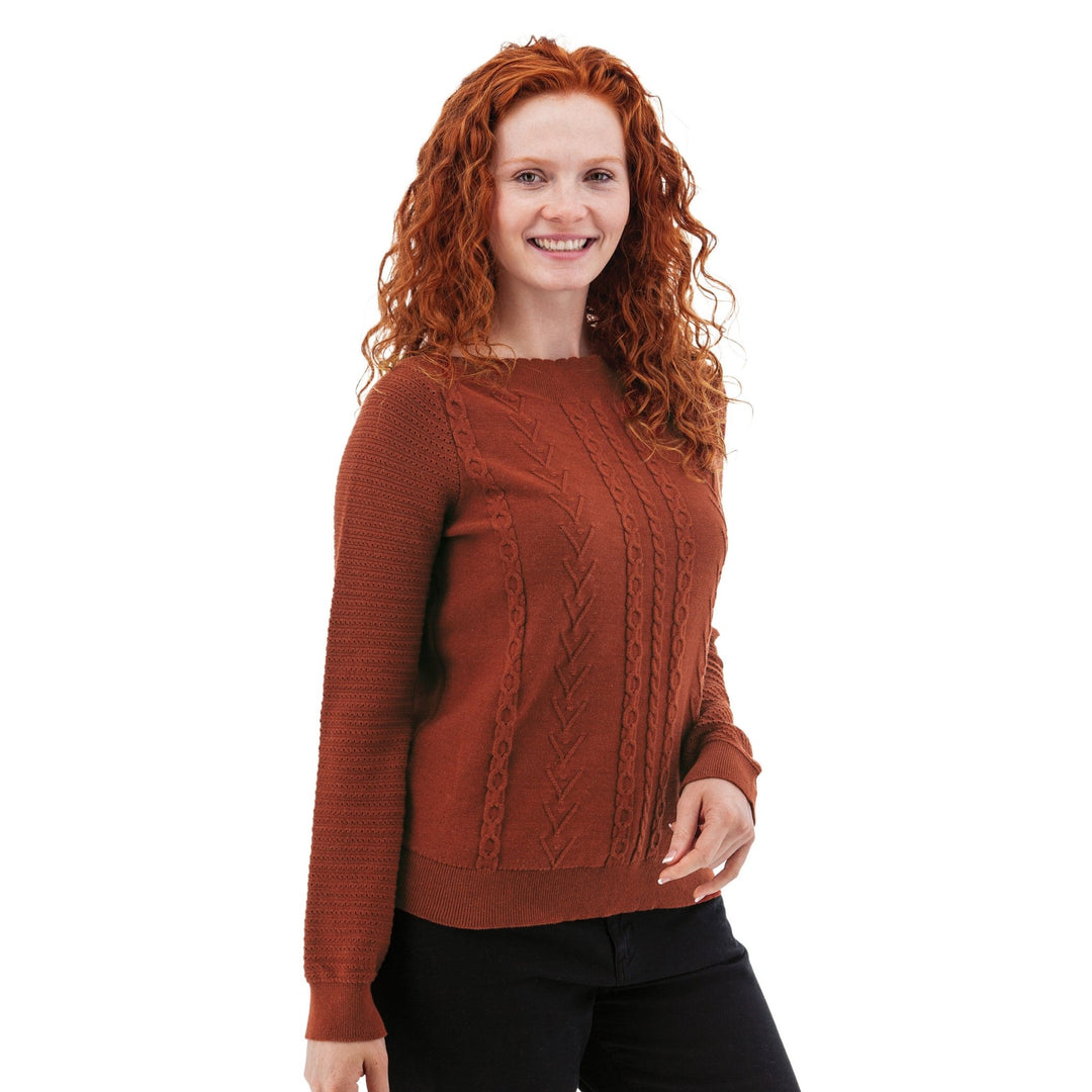 Women's Twiggy Boat Neck Sweater - Quest Outdoors
