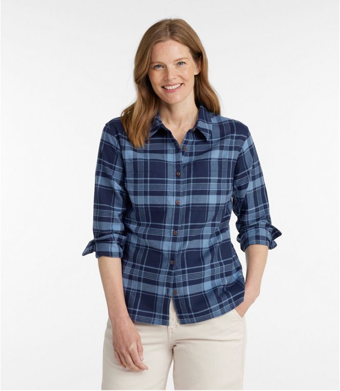 Women's Whisperweight Flannel Shirt, Button - Down Regular - Quest Outdoors