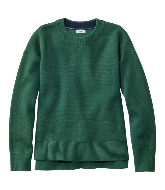 Women's Wicked Soft Cotton/Cashmere Crewneck Sweater Regular - Quest Outdoors