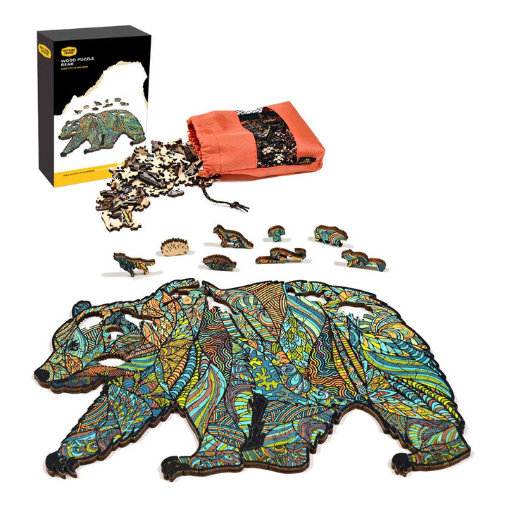 Wood Puzzle - Bear - Quest Outdoors